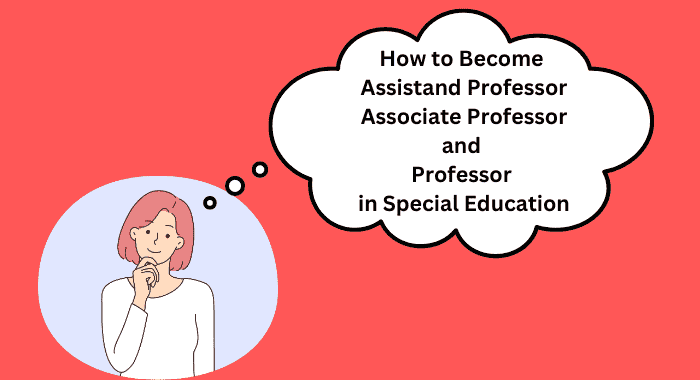 Assistand Professor in Special Education